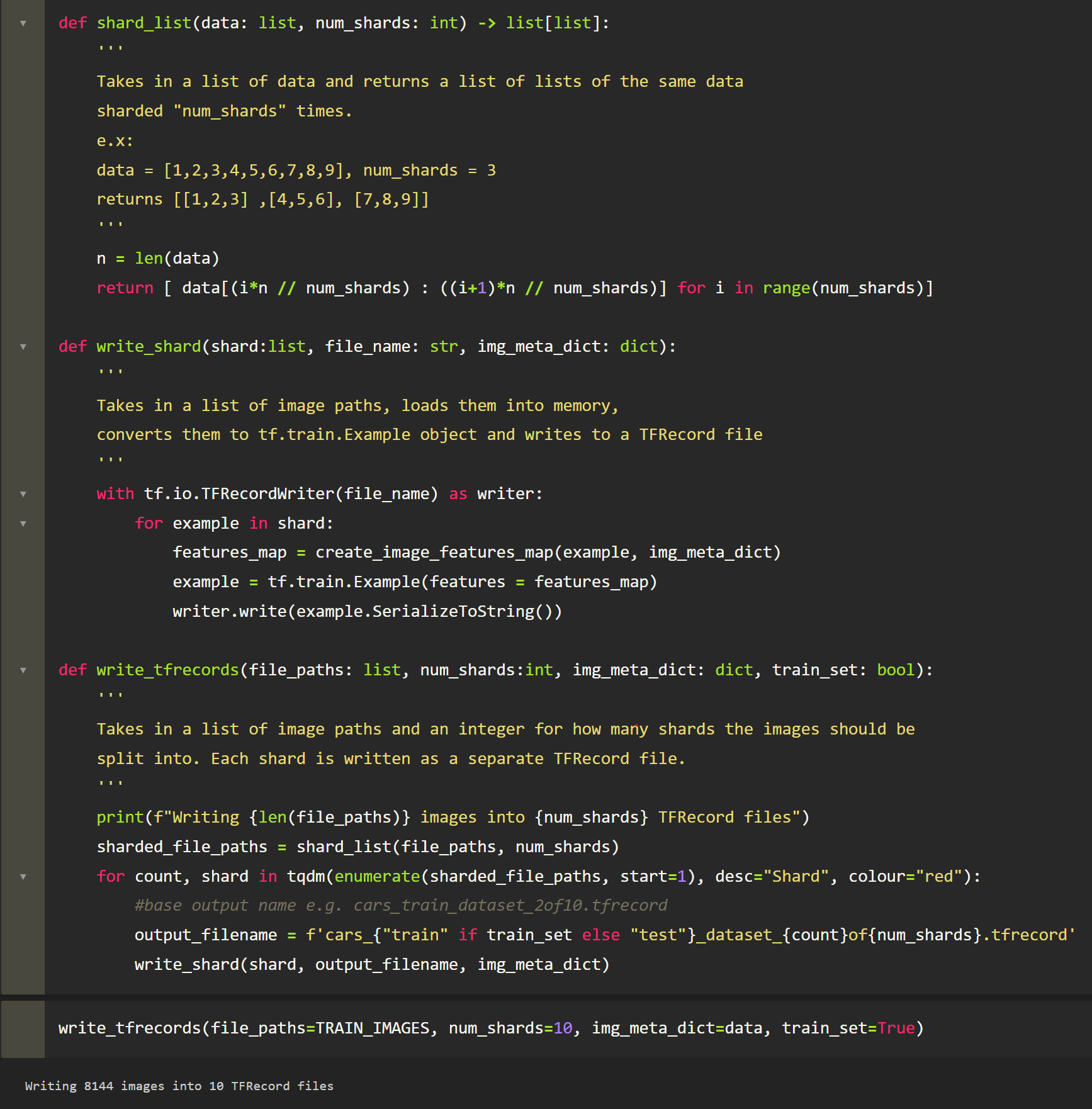 Protobufs, TFRecords, Optimizing deep learning pipelines, full-code end-to-end tutorial, Python, Golang, protocol buffers